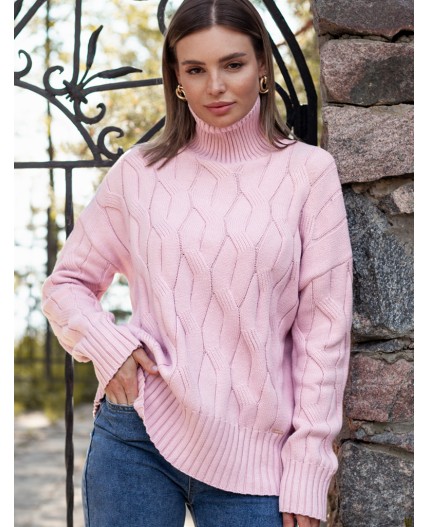 Свитер женский нежно-лиловый