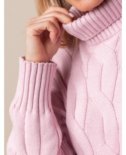 Свитер женский нежно-лиловый