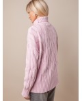 Свитер женский нежно-лиловый
