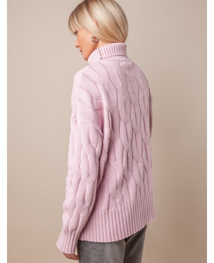 Свитер женский нежно-лиловый