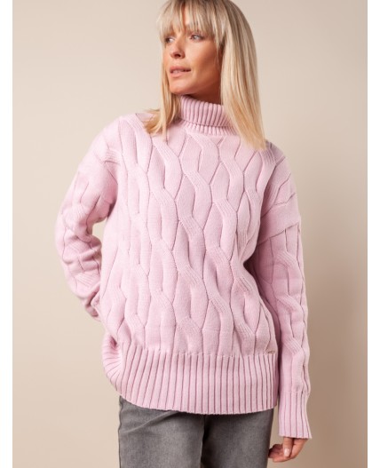 Свитер женский нежно-лиловый