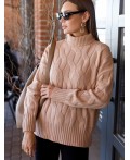 Свитер женский св.бежевый меланж