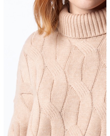 Свитер женский св.бежевый меланж