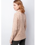 Свитер женский св.бежевый меланж