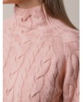 Свитер женский пудровый