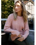 Джемпер женский пудровый