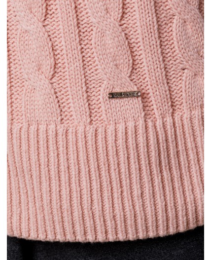 Джемпер женский пудровый