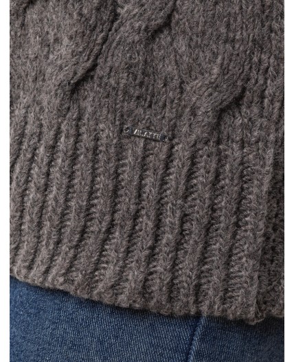 Джемпер женский кофе меланж