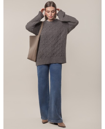 Джемпер женский кофе меланж