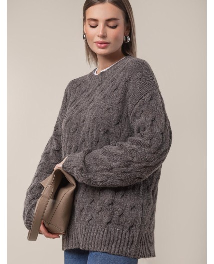 Джемпер женский кофе меланж