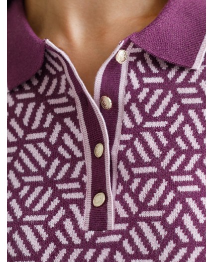 Джемпер женский пурпурный