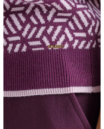 Джемпер женский пурпурный