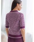 Джемпер женский пурпурный