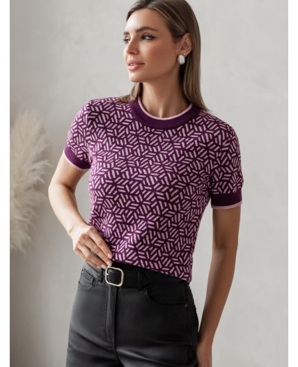 Джемпер женский пурпурный