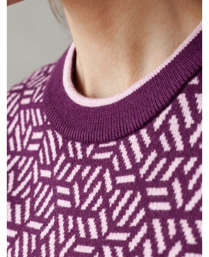 Джемпер женский пурпурный