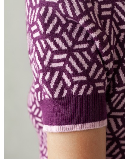 Джемпер женский пурпурный