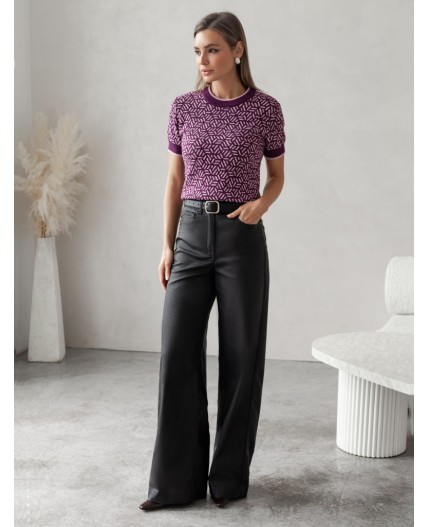 Джемпер женский пурпурный