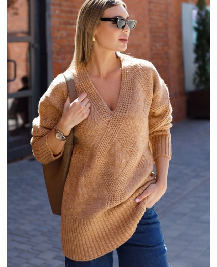 Джемпер женский бежевый