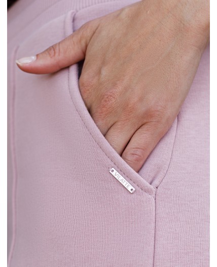 Брюки женские пыльно-розовый