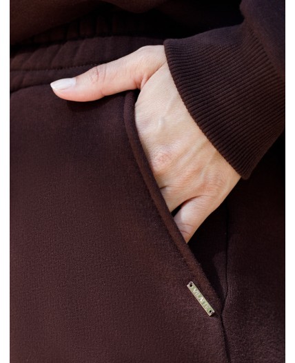 Брюки женские коричневый