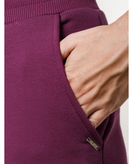 Брюки женские пурпурный