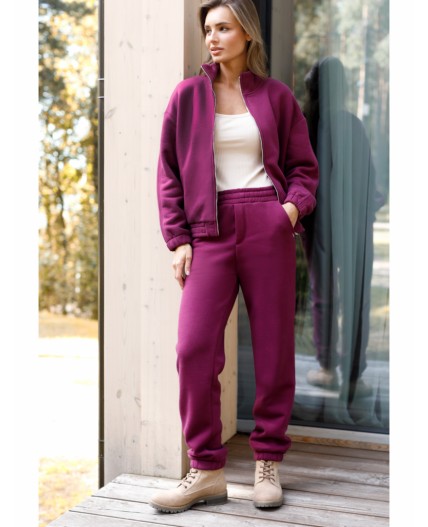 Брюки женские пурпурный