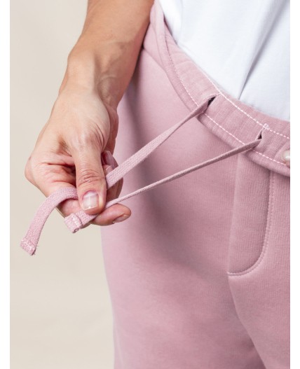 Брюки женские пыльно-розовый