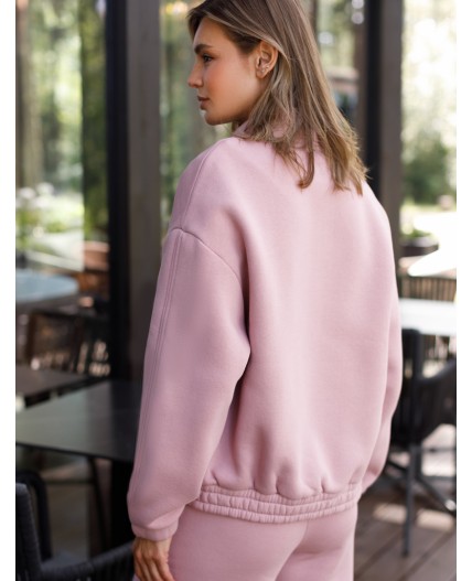 Джемпер женский пыльно-розовый