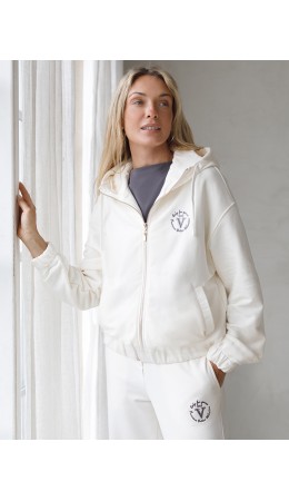 Джемпер женский молочный