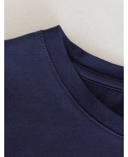 Футболка женская т.синий