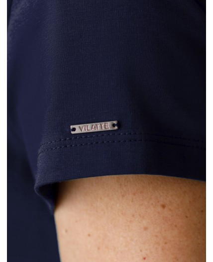 Футболка женская т.синий