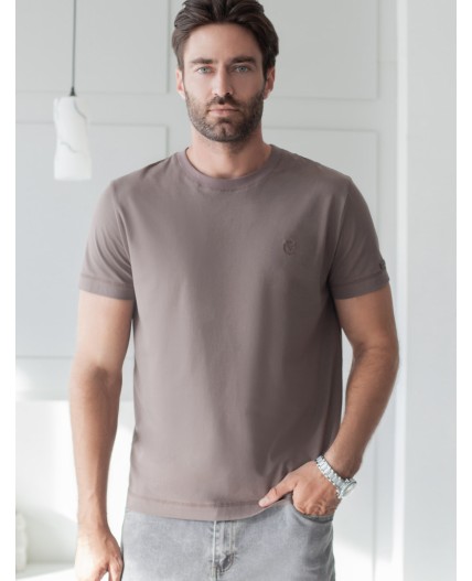 Футболка мужская кофе