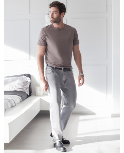 Футболка мужская кофе