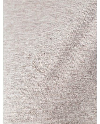 Футболка мужская кофейный меланж