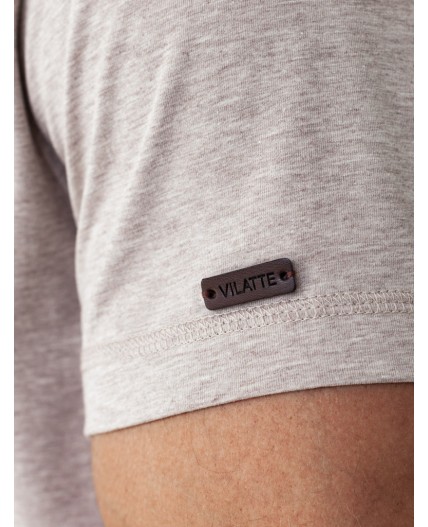 Футболка мужская кофейный меланж