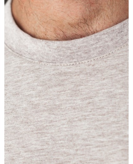 Футболка мужская кофейный меланж