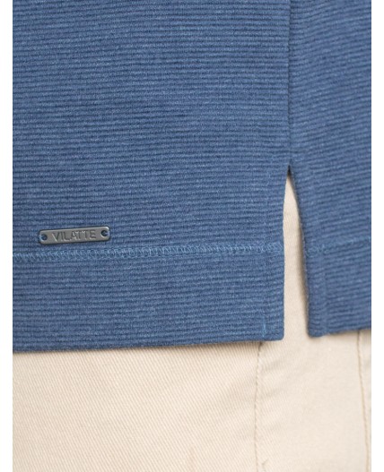 Джемпер мужской синий меланж