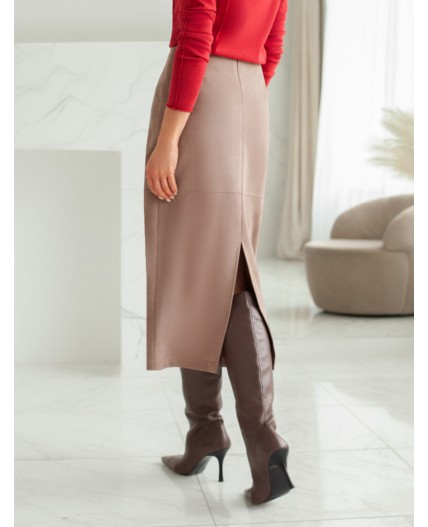 Юбка женская светло-бежевый