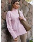 Свитер женский нежно-лиловый