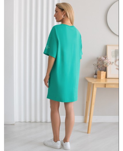 Платье женское лазурный