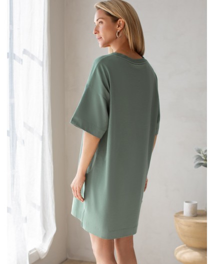 Платье женское св.оливковый