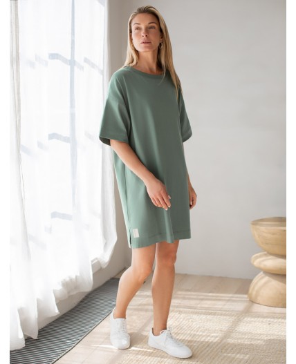 Платье женское св.оливковый