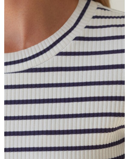 Платье женское кокосовый-т.синий