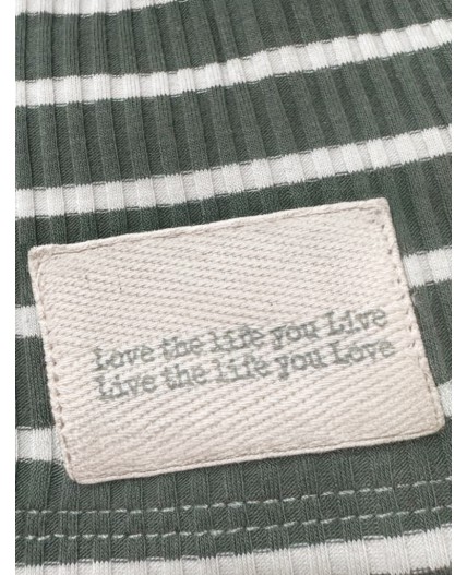 Платье женское оливковый-белый