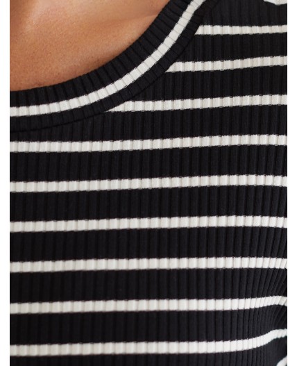 Платье женское черный-белый