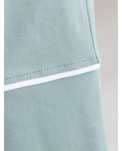 Брюки домашние женские св.оливковый