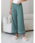 Брюки домашние женские т.оливковый