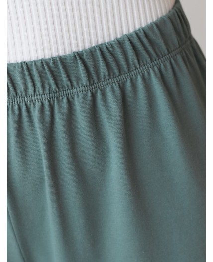 Брюки домашние женские т.оливковый