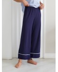 Брюки домашние женские т.синий