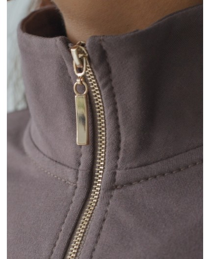 Джемпер женский кофейный